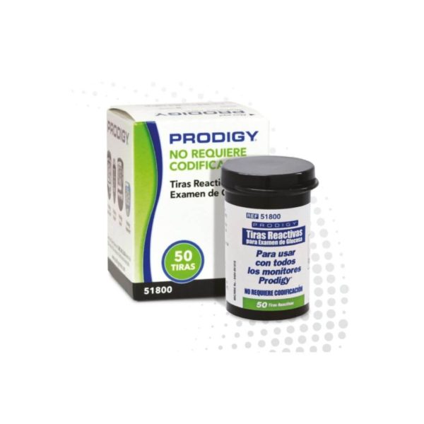 Tiras Reactivas para Glucómetro Prodigy