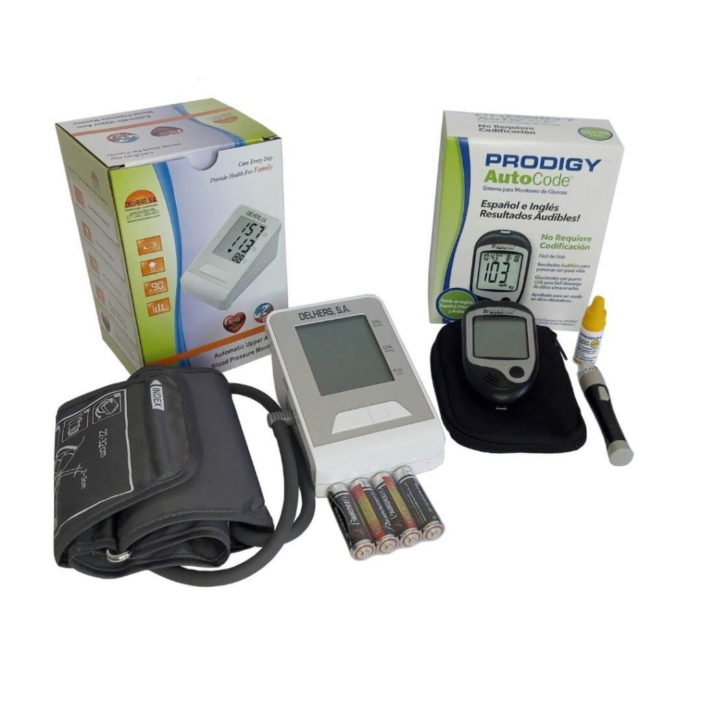 KIT Glucómetro Prodigy Autocode + Tensiómetro Digital De Brazo ...