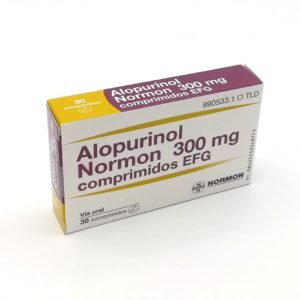 Alopurinol 300mg X 30 Comprimidos