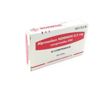 Alprazolam 0.5mg X 30 Comprimidos.