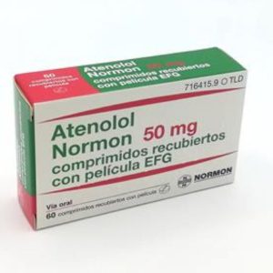 Atenolol 50mg x 30 Comprimidos