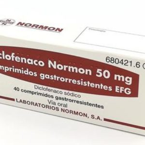 Diclofenaco Normon 50 mg x 500 comprimidos