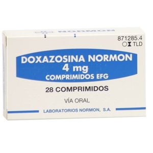 Doxazosina Normon 4 mg x 28 comprimidos EFG