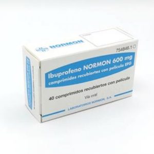 Ibuprofeno Normon 600 mg x 40 comprimidos