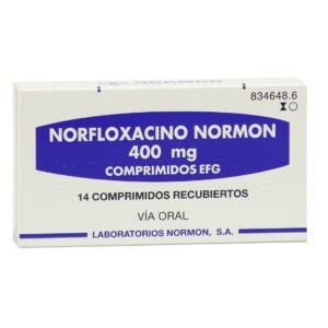 Norfloxacino Normon 400 mg x 14 comprimidos